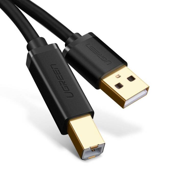 UGREEN Kabel (USB 2.0 Typ-A, USB 2.0 Typ-B, 3 m)