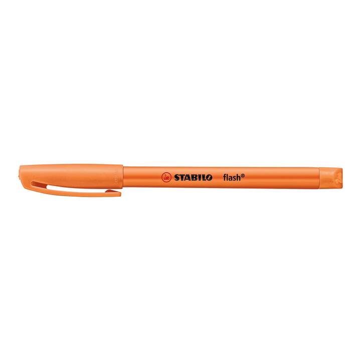 STABILO Textmarker Flash (Orange, 1 Stück)