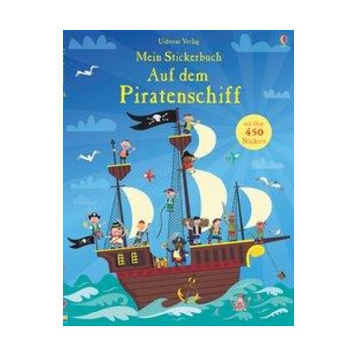 USBORNE PUBLISHING Libro degli adesivi (Pirati)