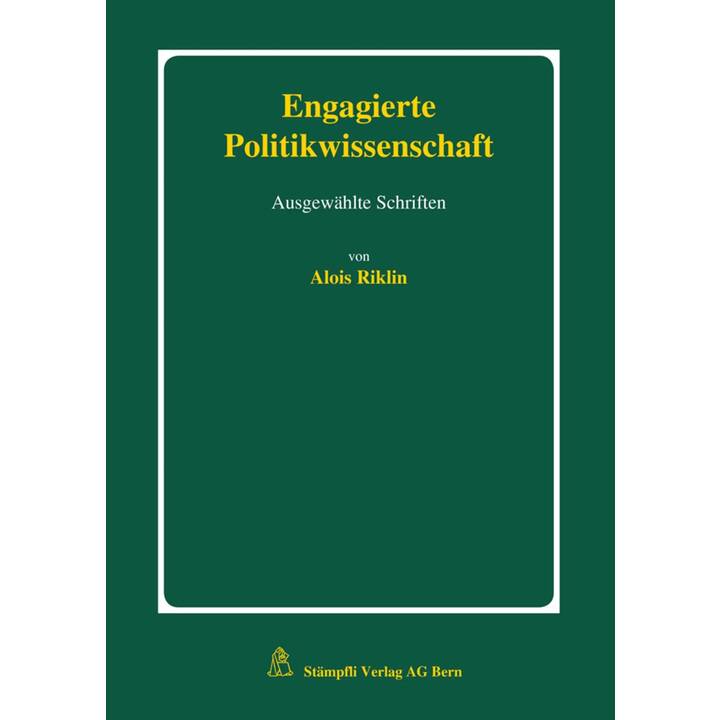 Engagierte Politikwissenschaft