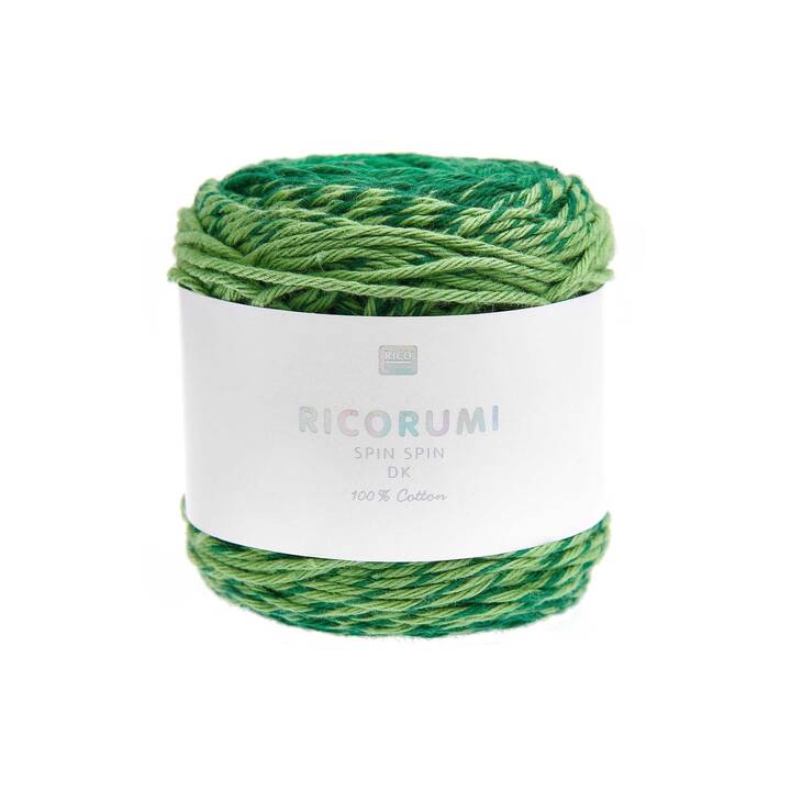 RICO DESIGN Wolle Ricorumi Spin Spin (50 g, Grün)