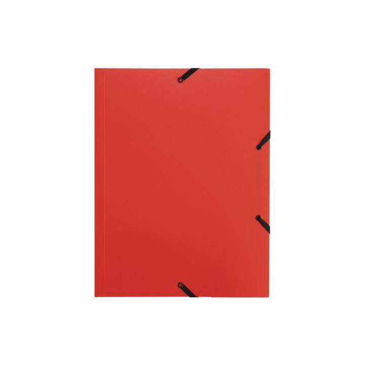 KOLMA RACER Cartellina con elastico Penda (Rosso, A4, 1 pezzo)