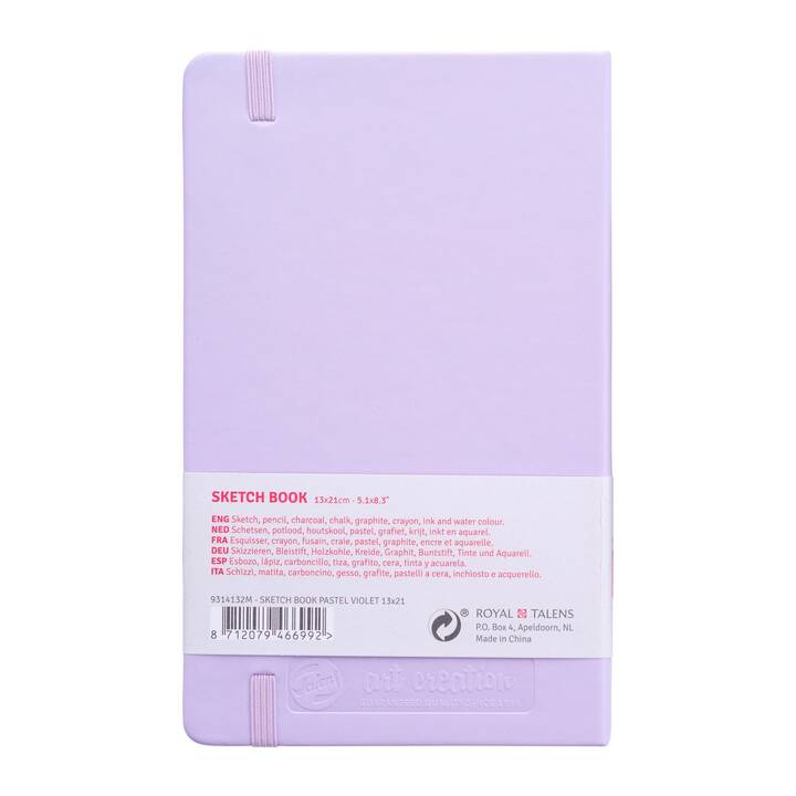 TALENS Carnets (130 mm x 210 mm, En blanc)