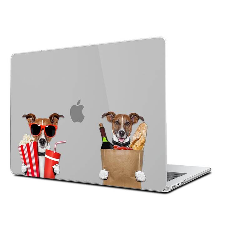 EG Hardcase (MacBook Air 13" M3 2024, Hunde, Mehrfarbig)