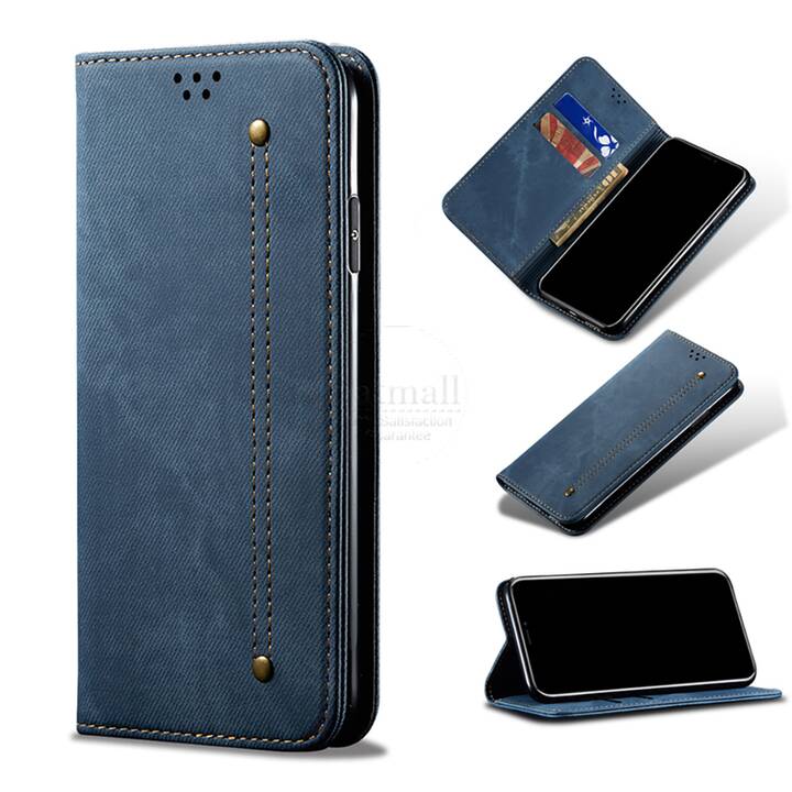 EG Mornrise custodia a portafoglio per Samsung Galaxy S21 Ultra 6.8" (2021) - blu
