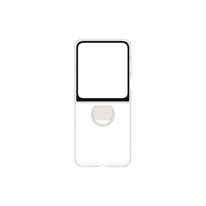 SAMSUNG Backcover con anello (Galaxy Z Flip 6, trasparente)
