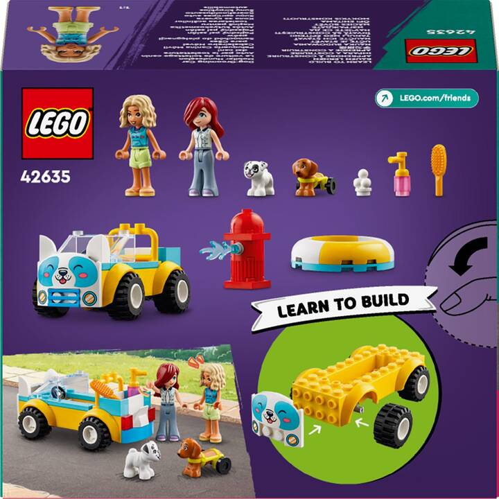LEGO Friends Auto per la toelettatura dei cani (42635)