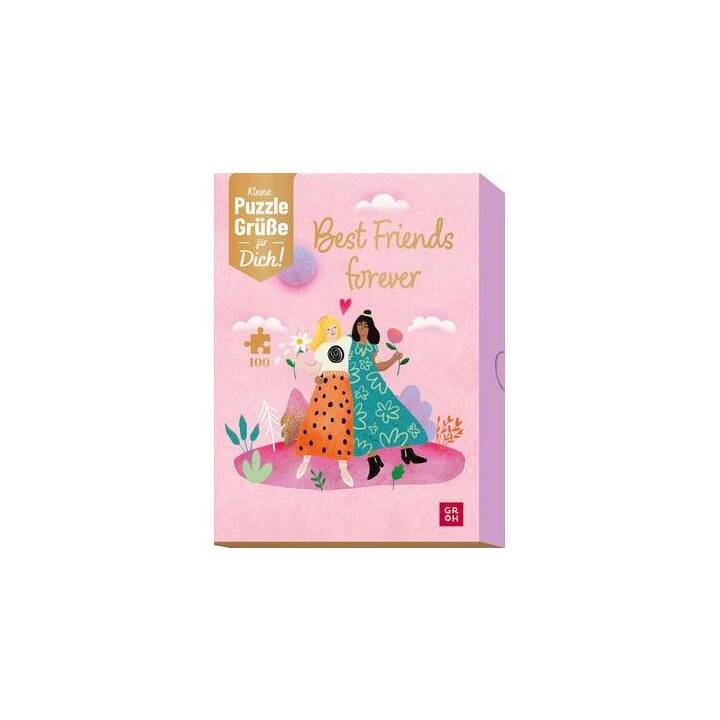 GROH VERLAG  Best Friends forever Puzzle (100 pezzo)