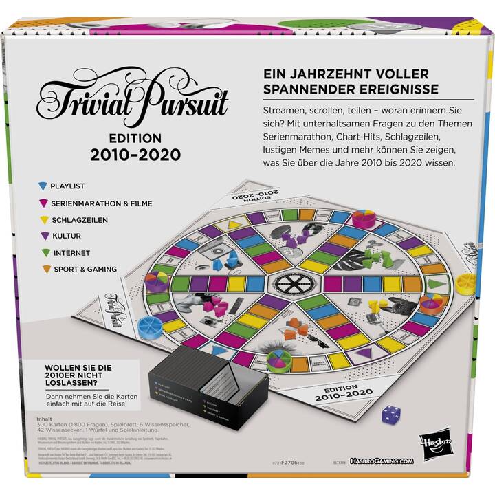 HASBRO INTERACTIVE Trivial Pursuit (DE)