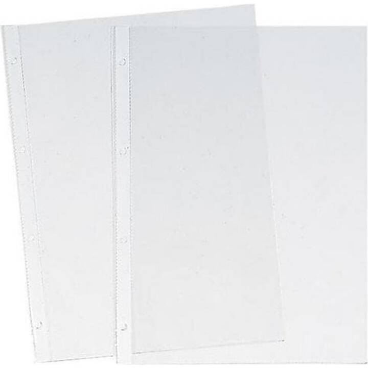 BÜROLINE Dossiers chemises (Transparent, A4, 25 pièce)