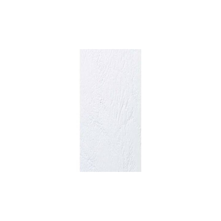 GBC Copertina di rilegatura LeatherGrain (Bianco)