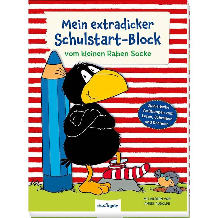 Der kleine Rabe Socke: Mein extradicker Schulstart-Block