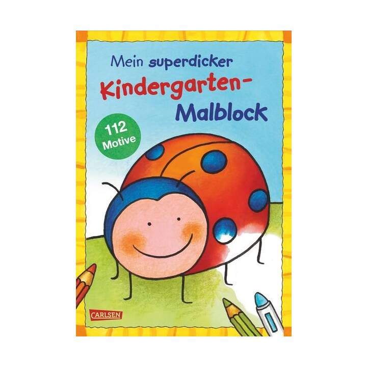 Mein superdicker Kindergarten-Malblock