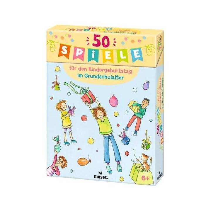 50 Spiele für den Kindergeburtstag im Grundschulalter