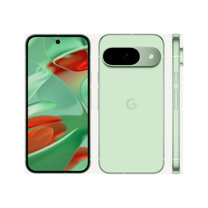 GOOGLE Pixel 9 (256 GB, Grün, 6.3", 50 MP, 5G)