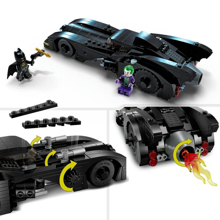 LEGO DC Comics Super Heroes La Batmobile: poursuite entre Batman et le Joker (76224)
