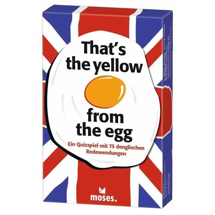 MOSES NON BOOKS That's the yellow from the egg (DE)
