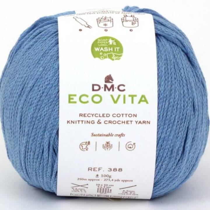 DMC Wolle Eco Vita (100 g, Blau)