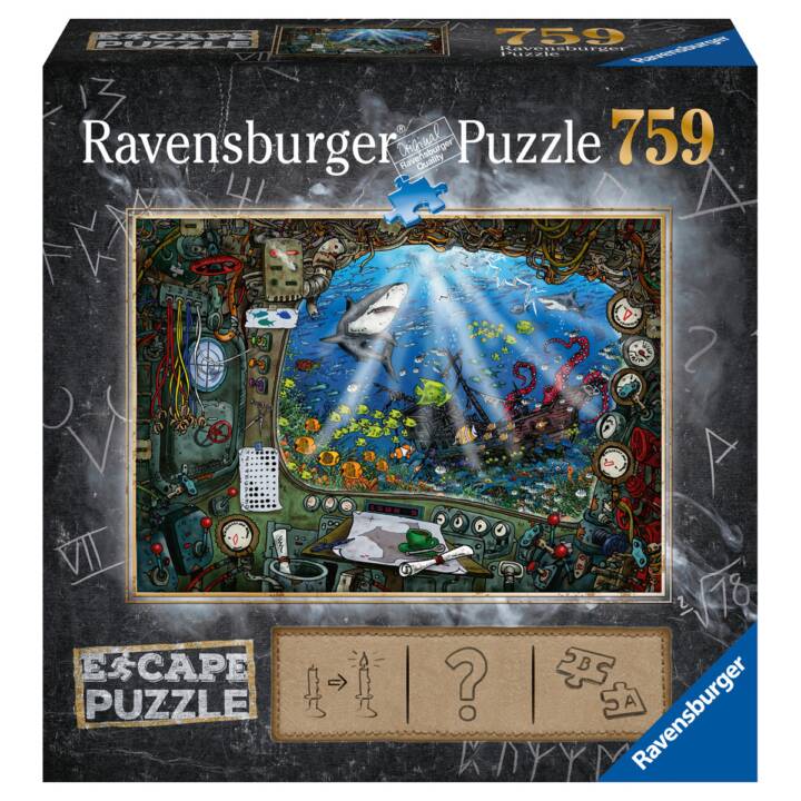 RAVENSBURGER Escape U-Boot Puzzle (759 x)