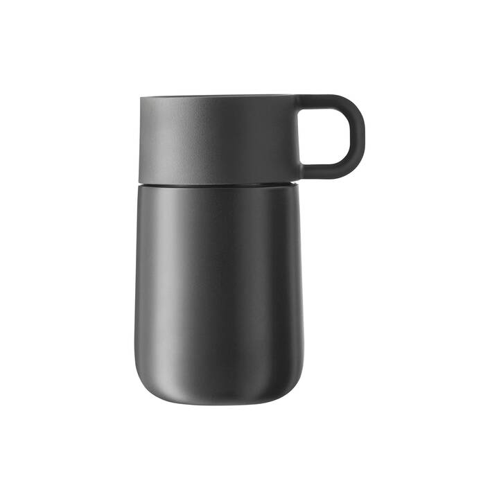WMF Gobelet isotherme Impulse Travel Mug (0.3 l, Gris, Noir, Anthracite)