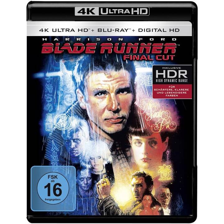 Blade Runner 4K Ultra HD Blu-ray (DE, FR, ES, IT, PT, Polacco, RU)