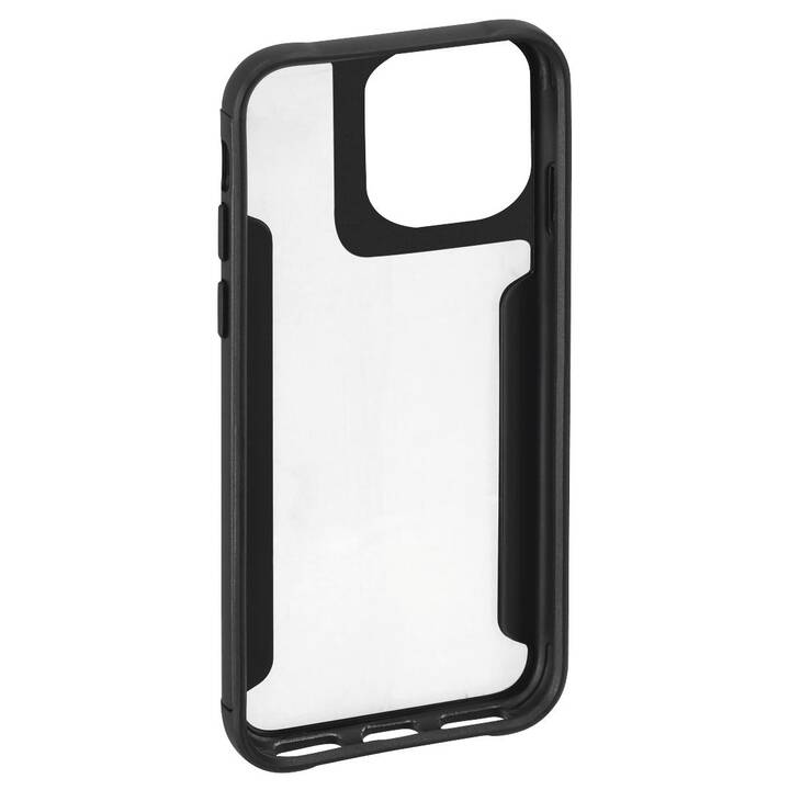 HAMA Backcover (iPhone 14 Pro, Transparente, Black)