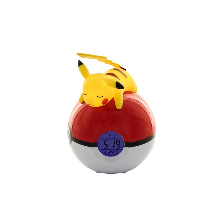 TEKNOFUN Kinderwecker Pokémon (Gelb, Rot, Weiss, Mehrfarbig)