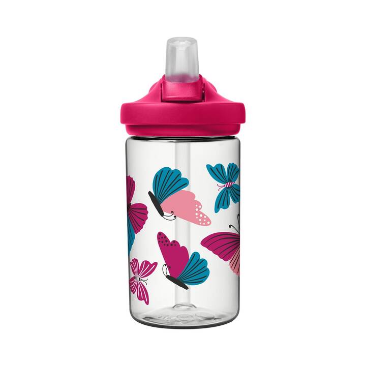 CAMELBAK Kindertrinkflasche Eddy+ (0.4 l, Schwarz, Blau, Pink, Rosa, Mehrfarbig)