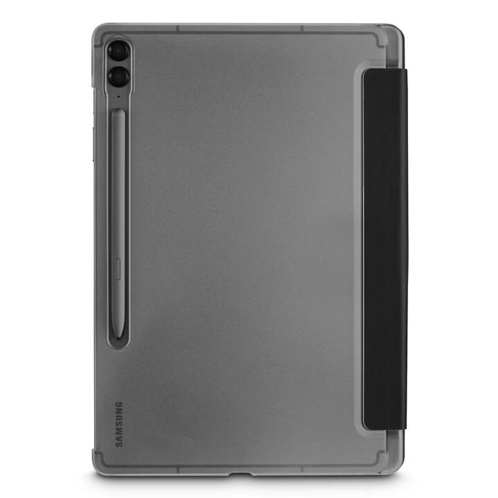 HAMA Fold Clear Housse (12.4", Galaxy Tab S9 FE+, Noir)