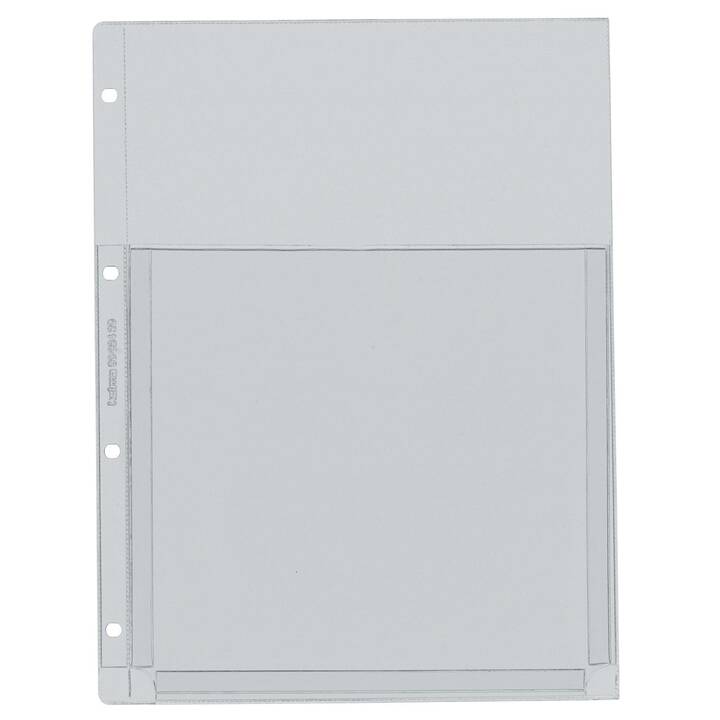 KOLMA RACER Cartellina trasparente Extra Solid (Transparente, Grigio, A4, 5 pezzo)