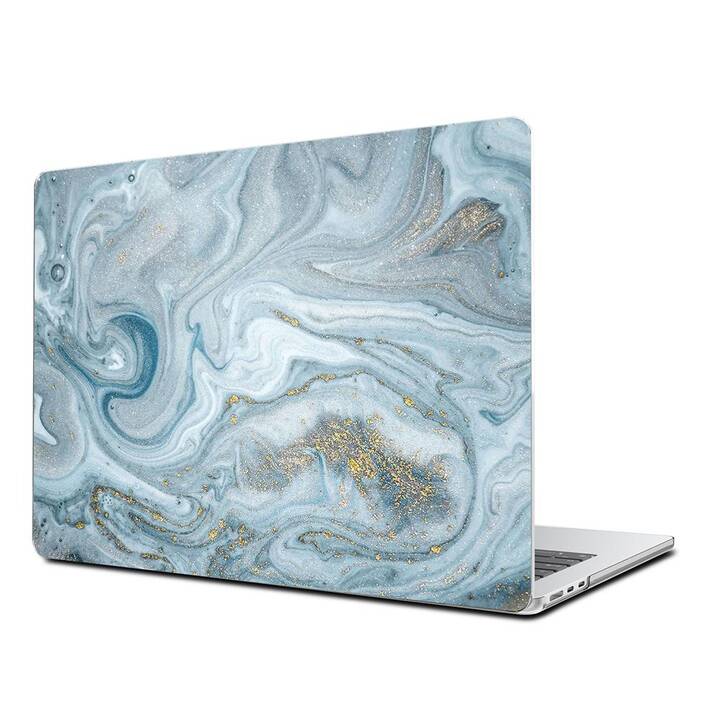 EG Hardcase (Macbook Air 15" M2 2023, Marmo, Blu)