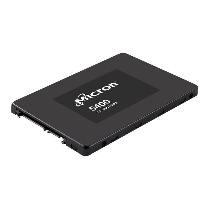 MICRON TECHNOLOGY  5400 PRO (SATA-II, 7680 GB, Schwarz)