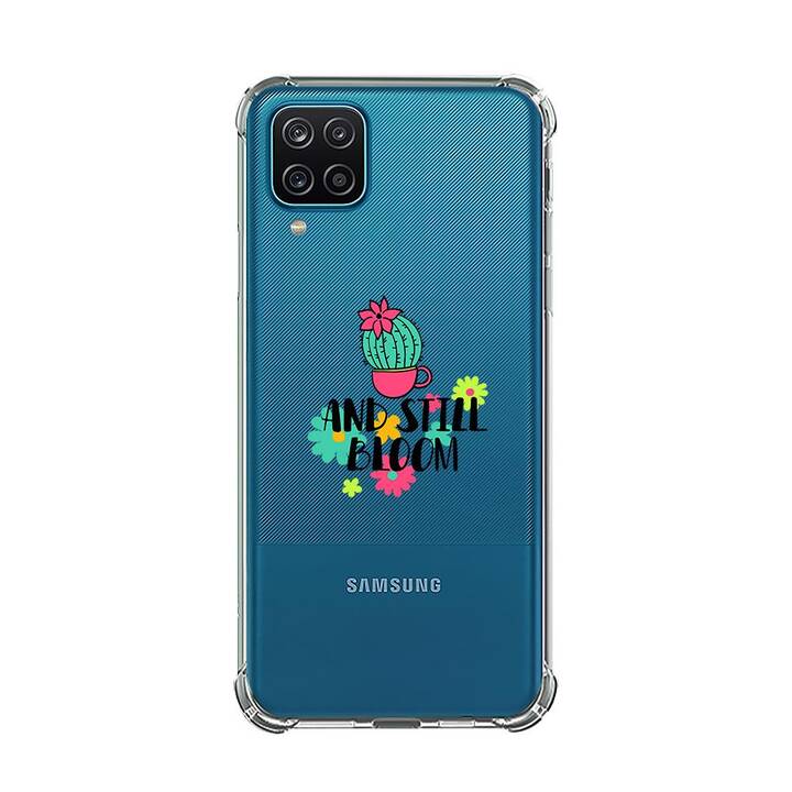 EG Backcover (Galaxy A22 4G, Kaktus, Transparent)