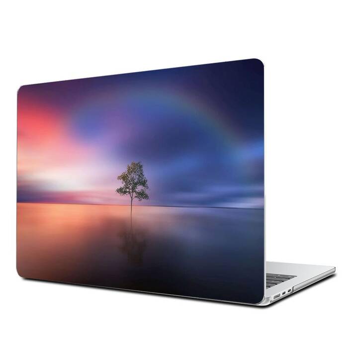 EG Hardcase (MacBook Air 13" M3 2024, Landschaft, Blau)