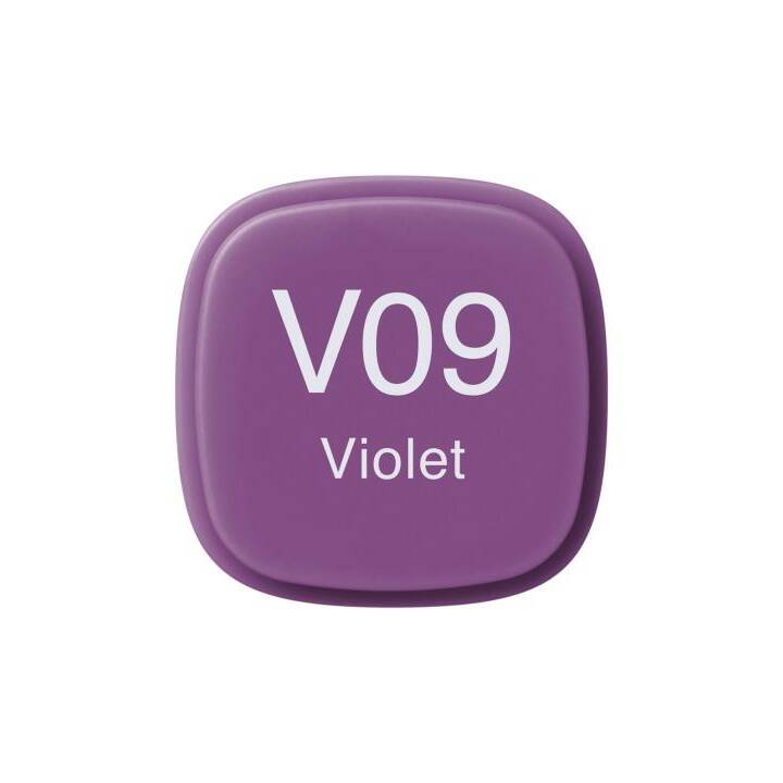 COPIC Marqueur de graphique Classic V09 Violet (Mauve, 1 pièce)