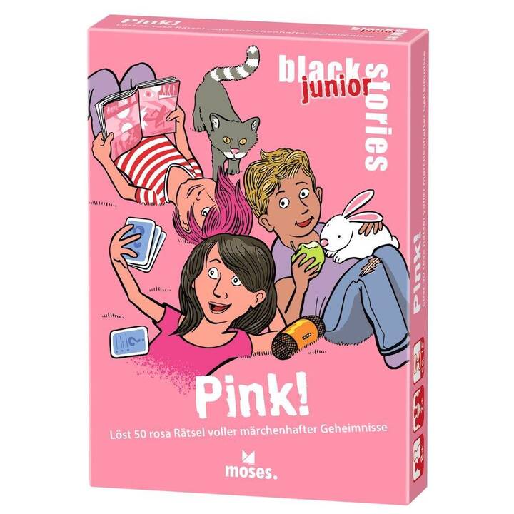 MOSES NON BOOKS Black stories junior pink!