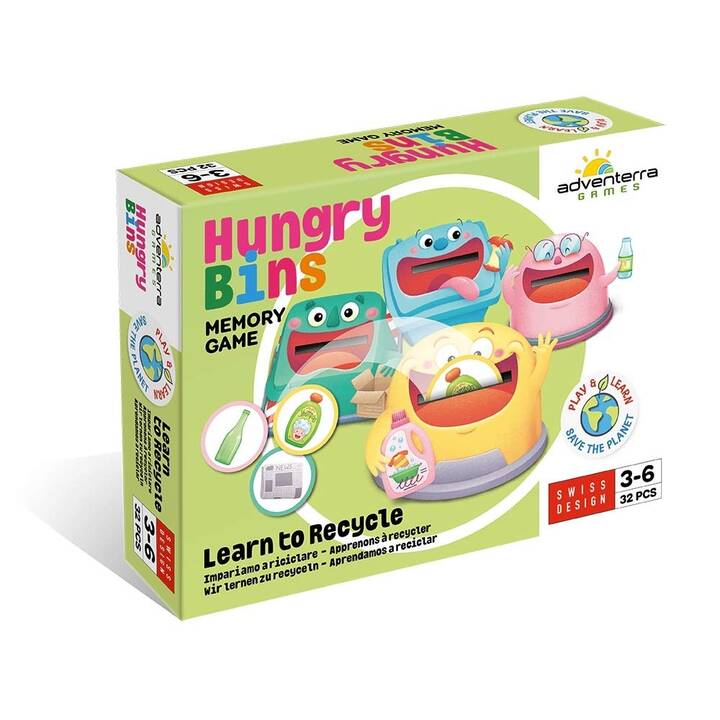 ADVENTERRA GAMES Hungry Bins (Allemand)