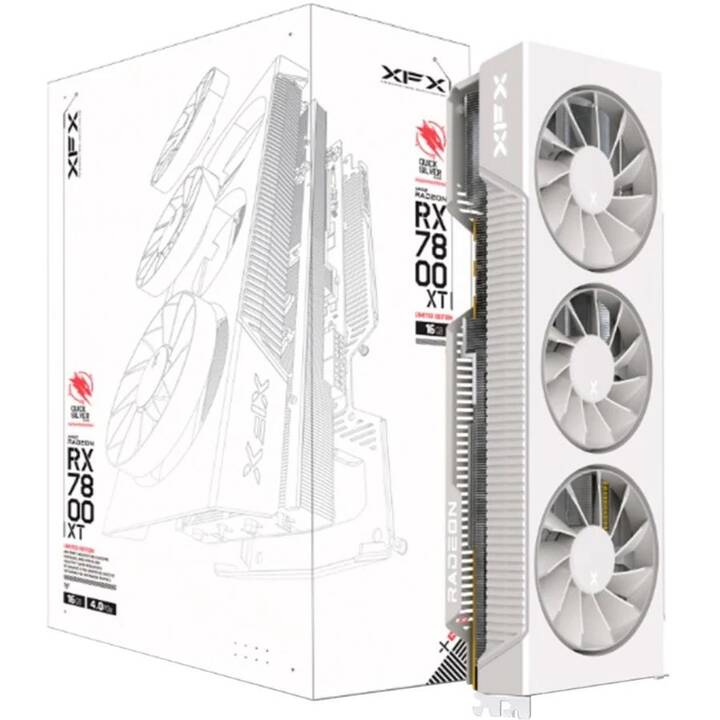 XFX Qicksilver AMD Radeon RX 7800XT (16 Go)