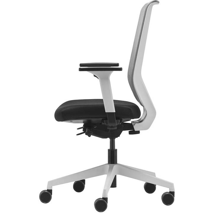 ZÜCO SC 9242 Pro Fauteuil de bureau piovant (Gris, Noir, Blanc)