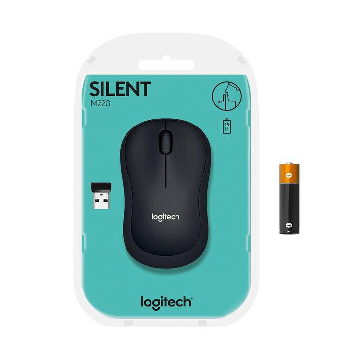 LOGITECH M220 Silent Souris (Sans fil, Office)