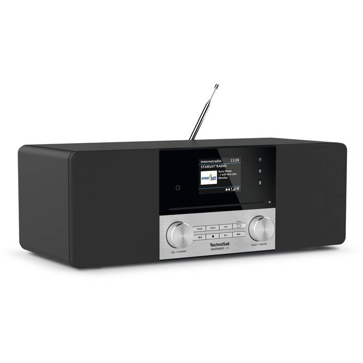 TECHNISAT Digitradio 3 IR Radios numériques (Argent, Noir)