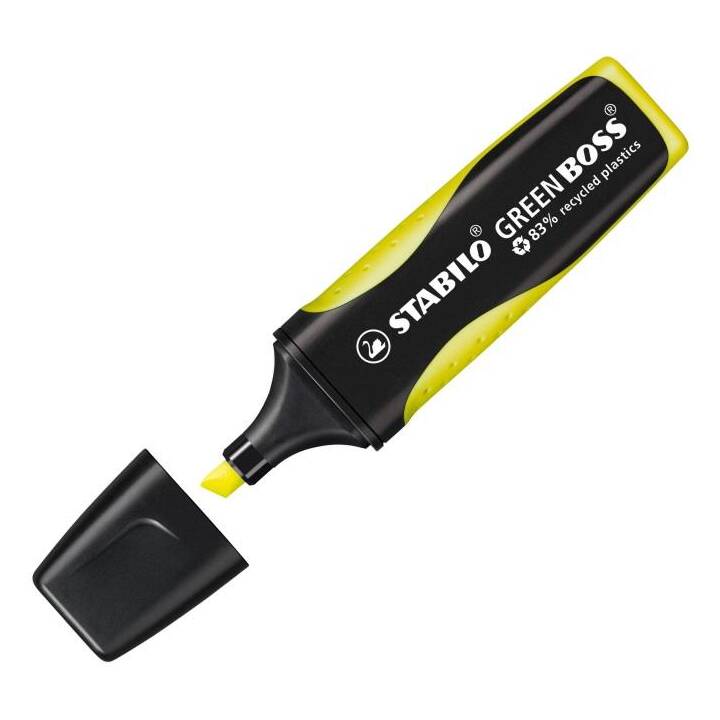 STABILO Textmarker Greenboss (Gelb, 1 Stück)