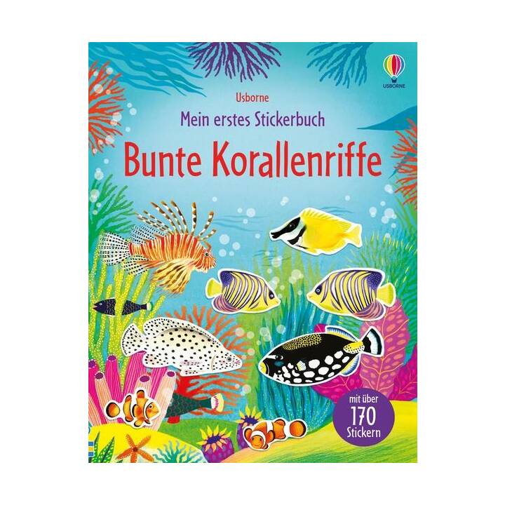 USBORNE PUBLISHING Livres autocollants (Mer, Poisson)