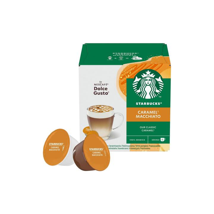 STARBUCKS Kaffeekapseln Caramel Macchiato (12 Stück)