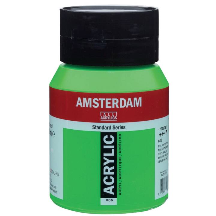 TALENS Colore acrilica Amsterdam (500 ml, Verde)