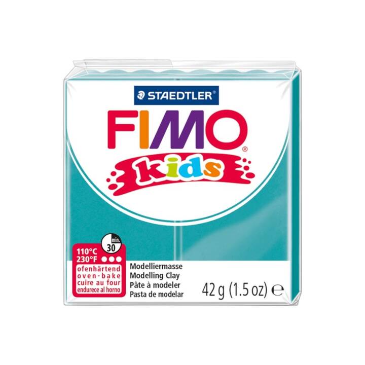 FIMO Modelliermasse Kids (42 g, Türkis)