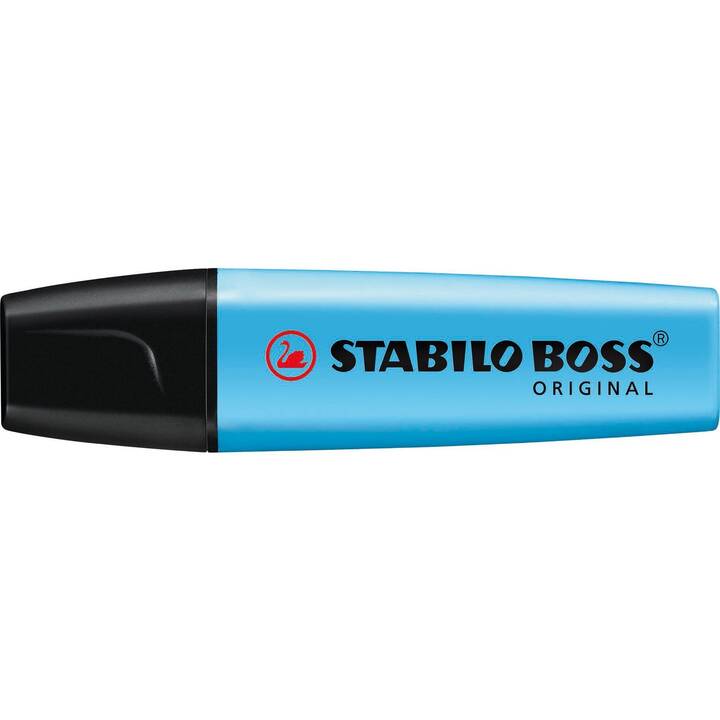 STABILO Surligneur Boss Original (Mauve, Rose, Jaune, Orange, Vert, Rouge, Bleu, Turquoise, 8 pièce)