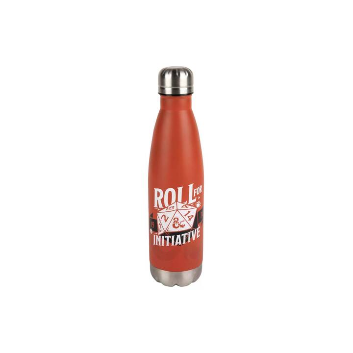 KONIX Bottiglia sottovuoto Roll for Initiative (0.5 l, Rosso)