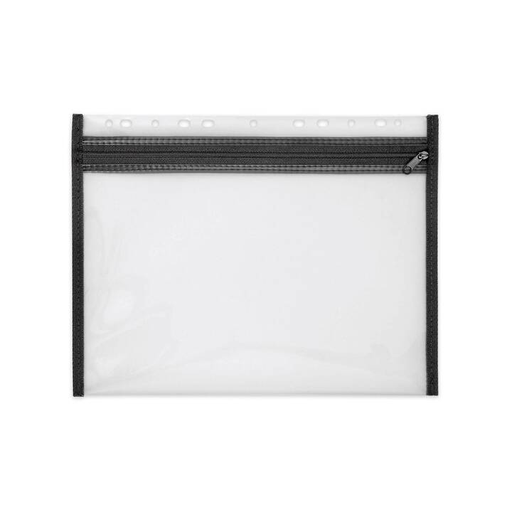 ELCO Cartellina trasparente Velobag (Transparente, Nero, A4, 1 pezzo)