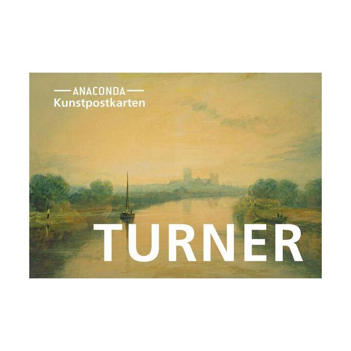 ANACONDA VERLAG Cartolina William Turner (Universale, Multicolore)